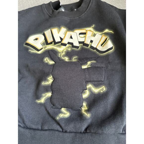 Zara PIKACHU POKÉMON‎ SWEATSHIRT size 9-12 months - Picture 2 of 5